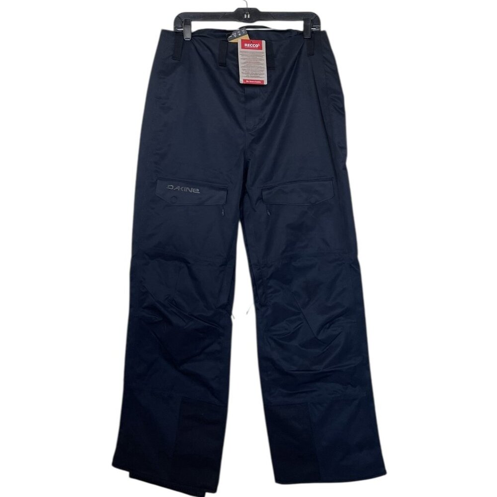 DAKINE Ski Snow Pants Womens Size‎ Large Black RECCO Reach 20K 2L Snowboarding